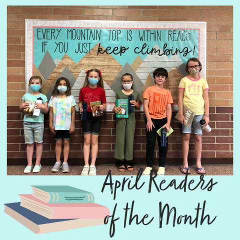 April Readers of the Month