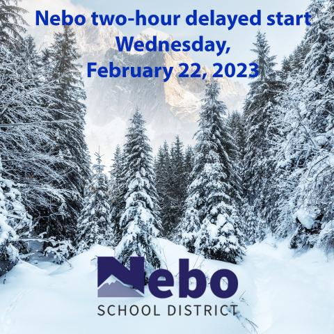 Two hour delay graphic