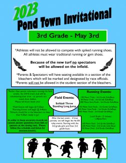 Pond Town Invitational Flyer