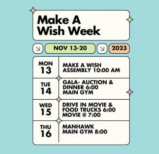 Make A Wish Week Flyer